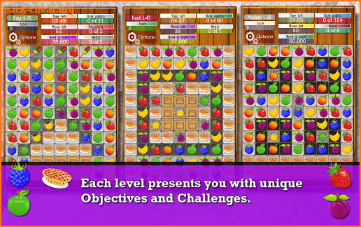 Fruit Drops 2 - Match 3 puzzle screenshot
