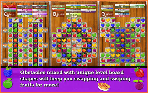 Fruit Drops 2 - Match 3 puzzle screenshot