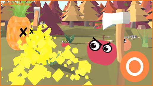 Fruit Fighter: Axe Defense! screenshot