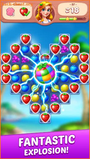Fruit Genies - Match 3 Puzzle Games Offline screenshot
