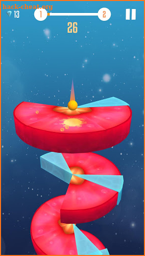 Fruit Helix Jump screenshot