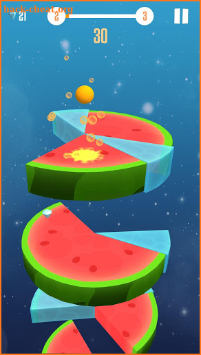 Fruit Helix Jump screenshot