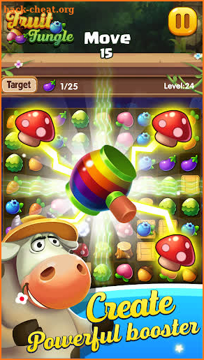 Fruit Jungle - Puzzle Match 3 Legend screenshot