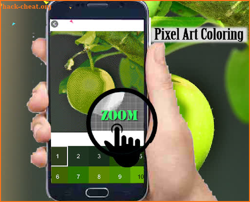 Fruit Pixel Art Coloring New 2021 screenshot