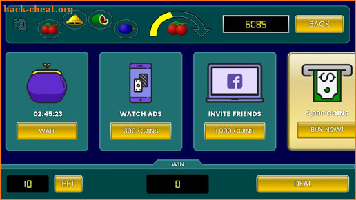 Fruit Poker Classic screenshot