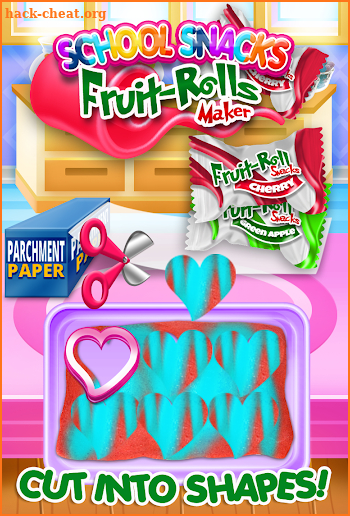 Fruit Roll Candy Maker - School Snacks Sim FREE screenshot