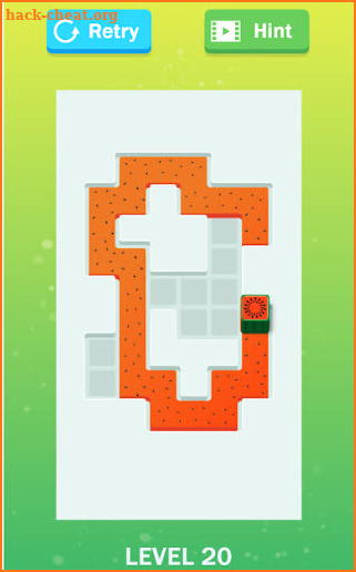 Fruit Roller Maze Paint screenshot