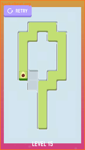 Fruit Roller Maze Paint screenshot