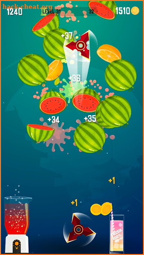 Fruit Slide: Ninja Master screenshot