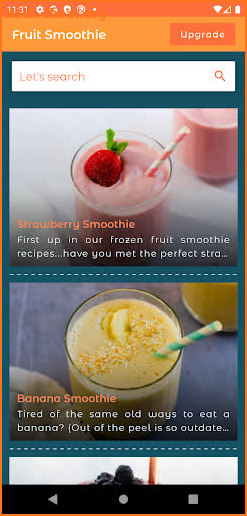 Fruit Smoothie screenshot