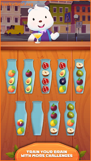 Fruit Sort - Ball Sort Puzzle screenshot