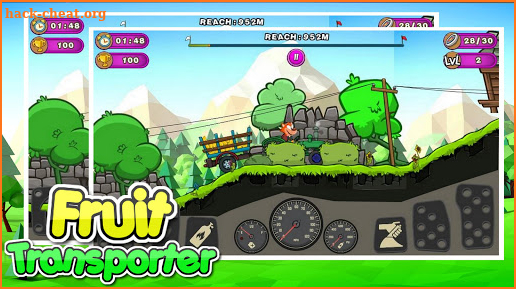 Fruit Transporter - Hill Climb Simulator Racing screenshot