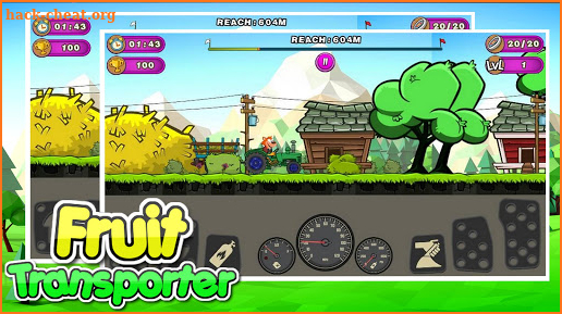 Fruit Transporter - Hill Climb Simulator Racing screenshot