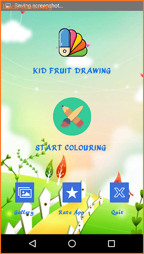 Fruit Vegetables Coloring Book screenshot