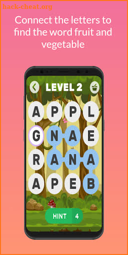 Fruit Word Puzzle Game screenshot