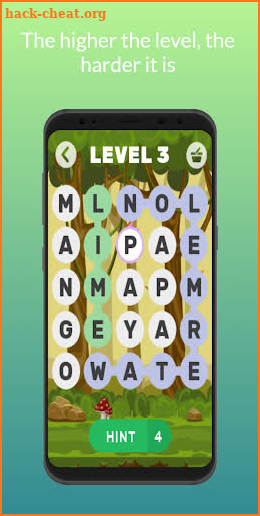 Fruit Word Puzzle Game screenshot