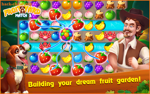 Fruit Yard Match 3 screenshot