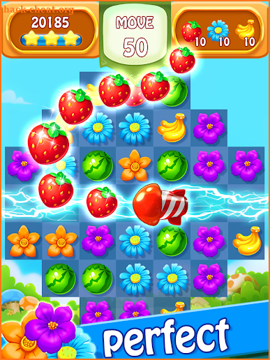 Fruits & Blossom Match Free screenshot