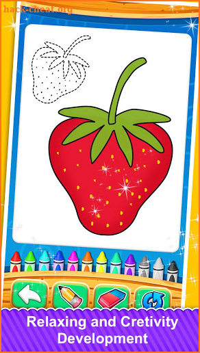 Fruits and Vegetable - How to Draw & Color Fruits screenshot