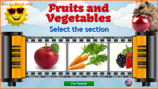Fruits and Vegetables for Kids screenshot