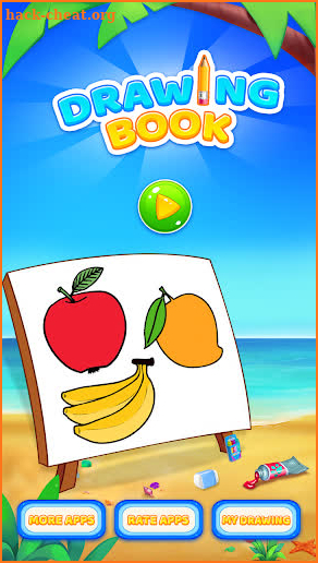 Fruits Coloring Book & Drawing Book screenshot