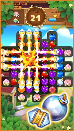 Fruits Garden : Link Puzzle Game screenshot