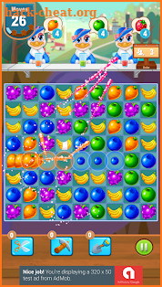 Fruits Juice Smash - Best Match 3 Game screenshot