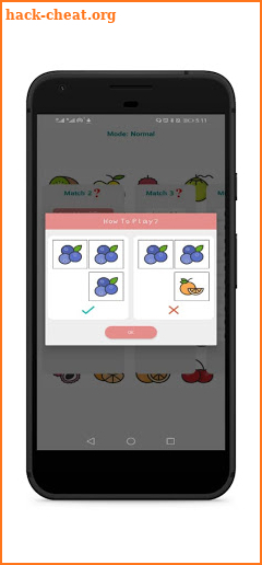 Fruits Match, Memory Game, Image Matching screenshot