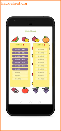 Fruits Matching Challenge screenshot