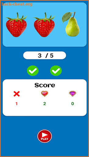 Fruits Matching Game for Children screenshot