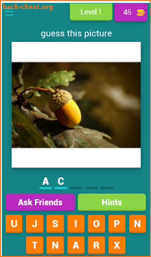 fruits quiz screenshot
