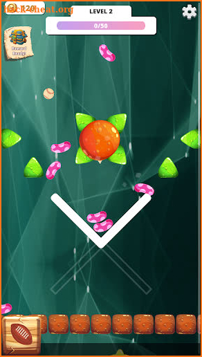 Fruity Ballz Falling Down screenshot
