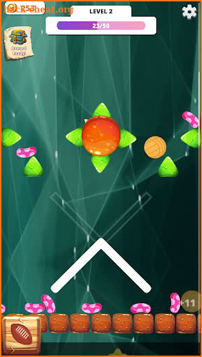 Fruity Ballz Falling Down screenshot