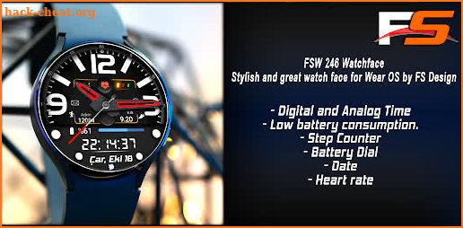 FS W246 Watchface screenshot