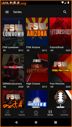 FSW Network screenshot