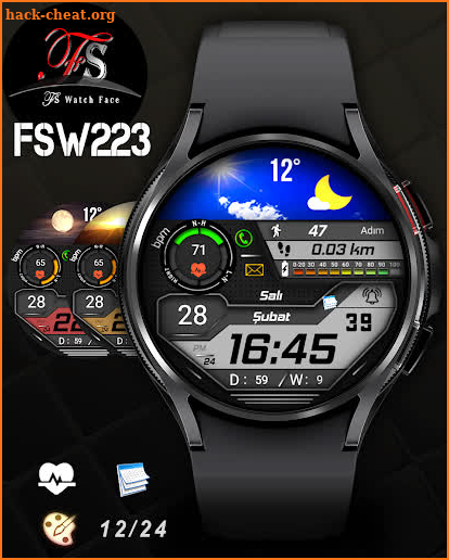 FSW223 WATCHFACE screenshot