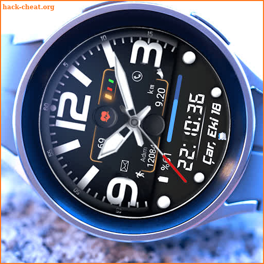 FSW244 Hybrid Watchface screenshot