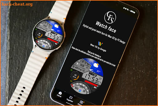 FSW266 Digital Watchface screenshot