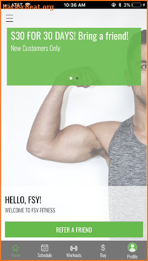 FSY Fitness screenshot