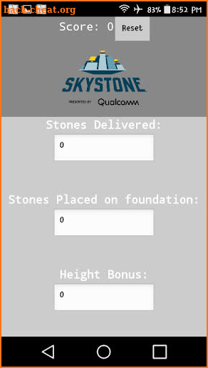 FTC Skystone Scorer screenshot
