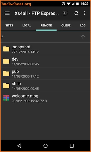 FTP Express Pro screenshot
