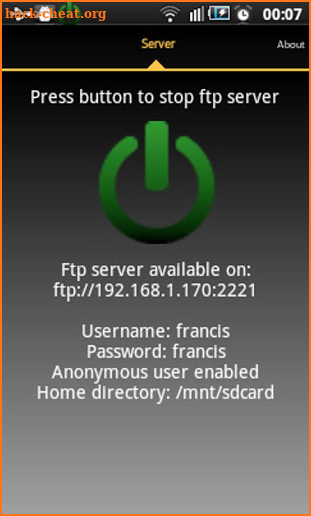 Ftp Server Pro screenshot
