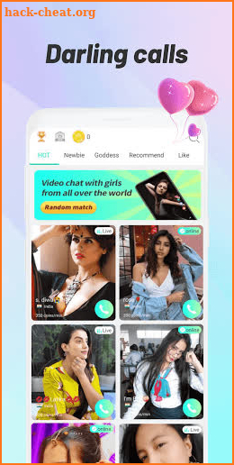 FU Live - video chat screenshot