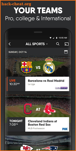 fuboTV: Watch Live Sports & TV screenshot
