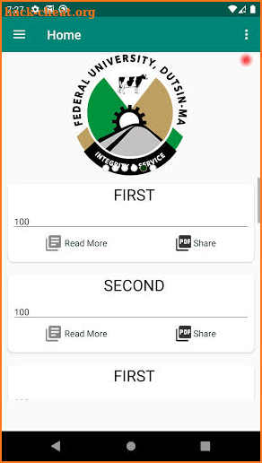 FUDMA UG App screenshot