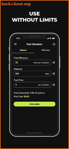 Fuel Calculator screenshot