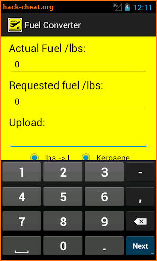 Fuel Converter screenshot