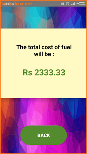 Fuel Costy - fuel cost calculator screenshot