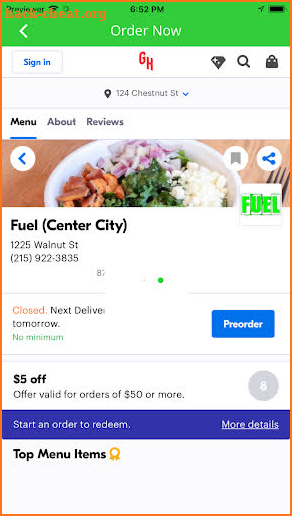 Fuel Healthy Kitchen screenshot