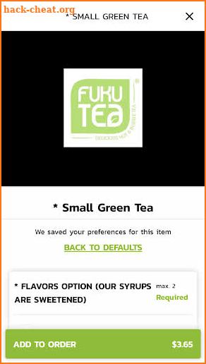 Fuku Tea screenshot